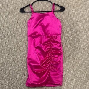 Chic Fuchsia Kids Formal Dress